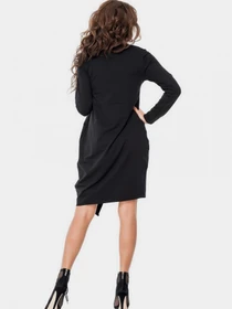 Платья ISSA Plus модель 9642_black Фото