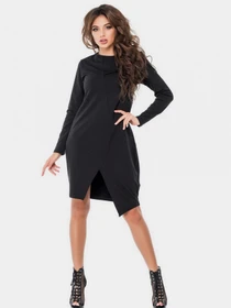 Платья ISSA Plus модель 9642_black Фото