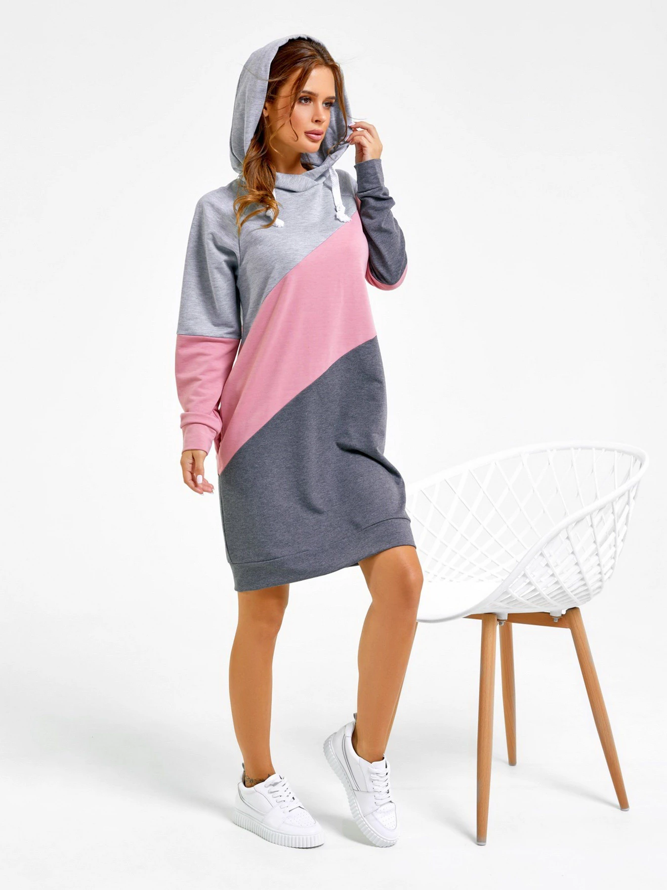 Платья ISSA Plus модель SA-27_greypink Платья ISSA Plus модель SA-27_greypink Фото