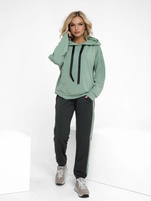 Костюми ISSA Plus модель 12217_greymint Фото