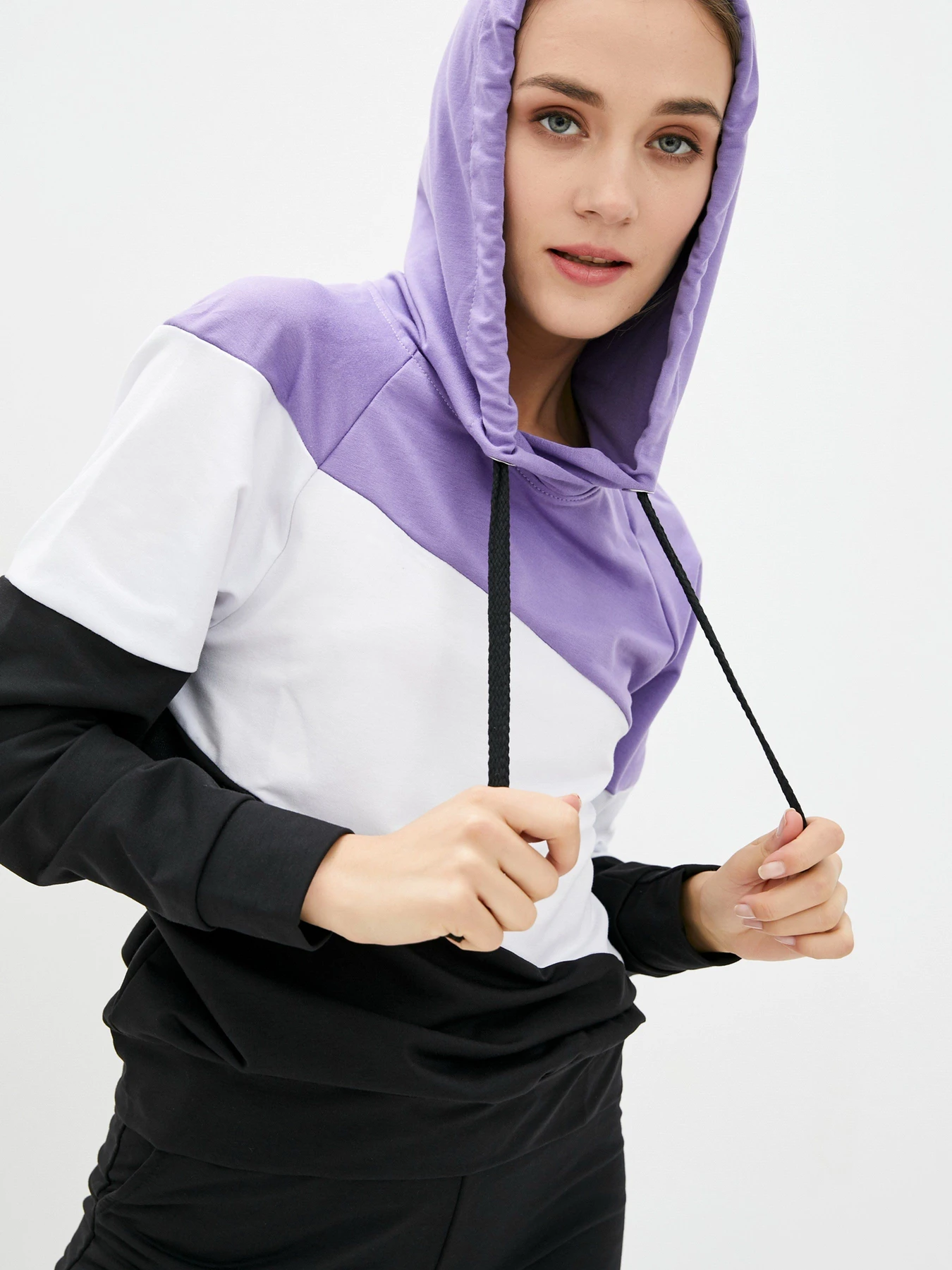 Костюми ISSA Plus модель SA-33_blackpurple Фото