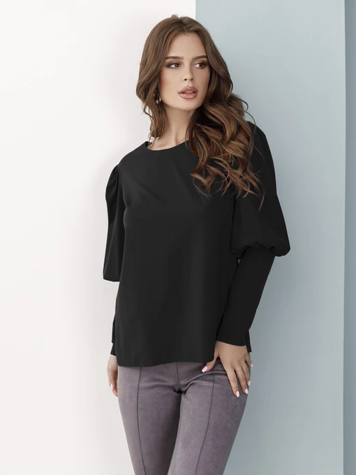 Рубашки ISSA Plus модель SA-32_black Фото