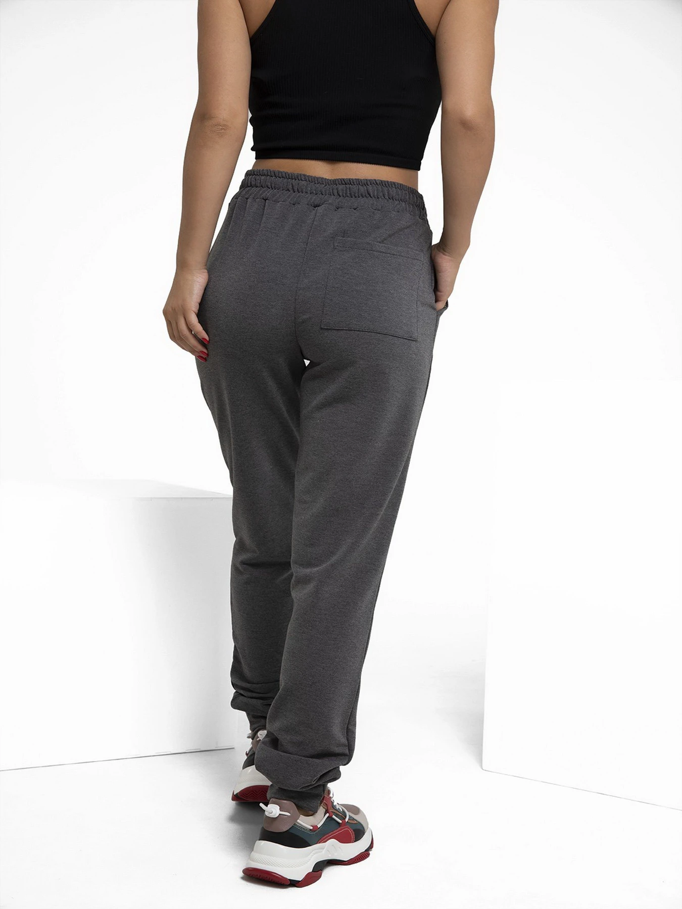 Штани ISSA Plus модель 12247_darkgray Фото