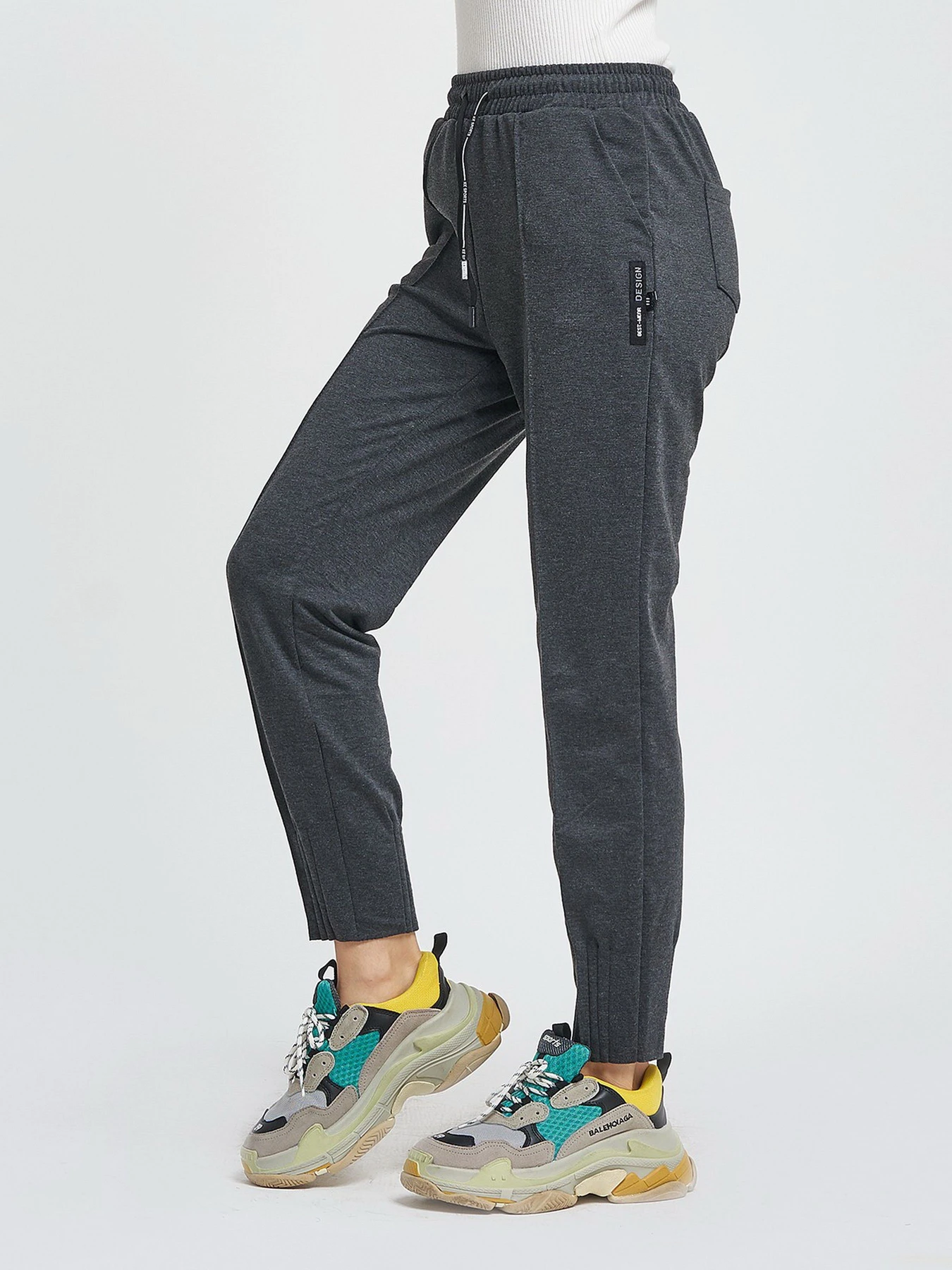 Брюки ISSA Plus модель 9979_darkgray Брюки ISSA Plus модель 9979_darkgray Фото