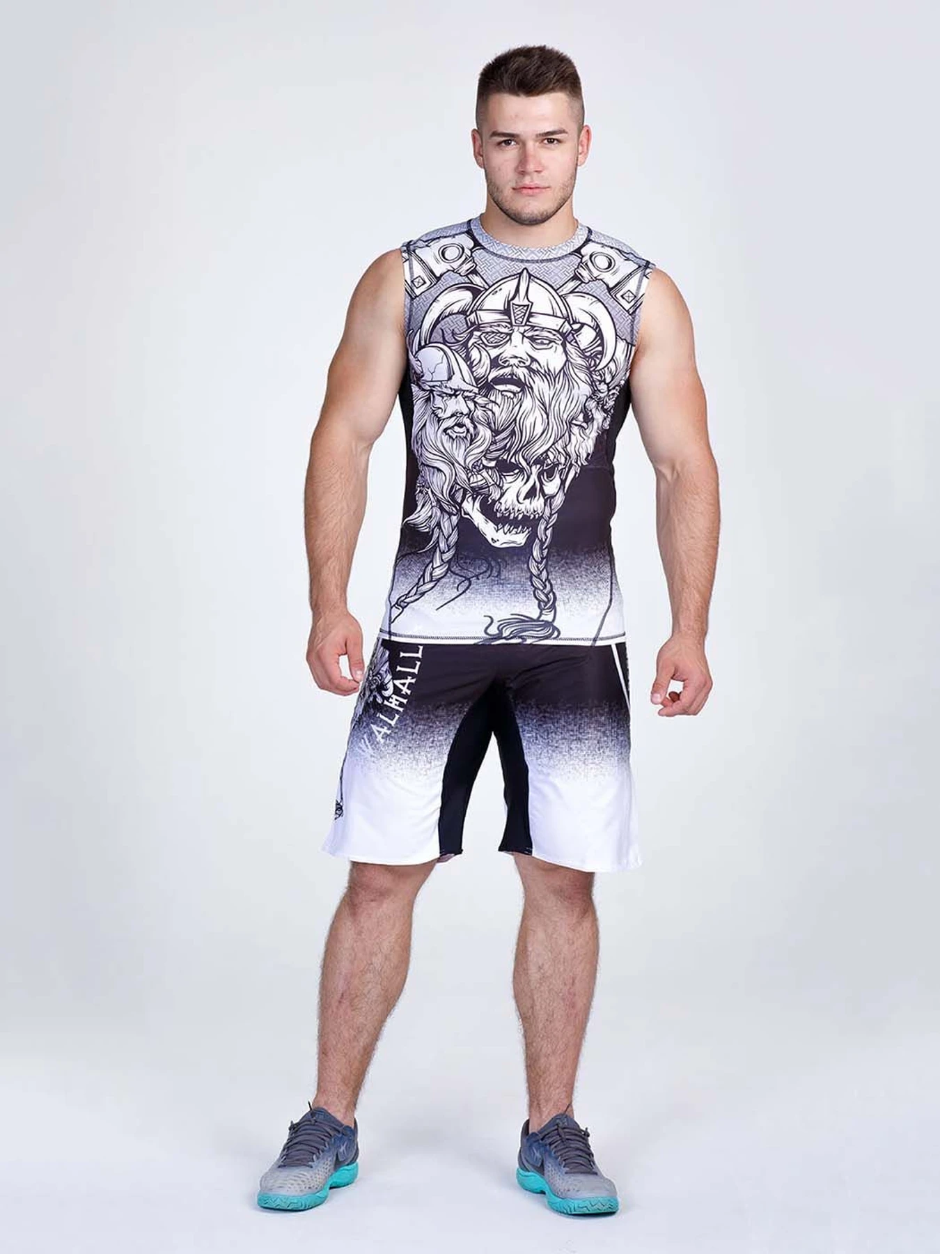 Шорти Berserk Sport модель SonsofOdinGreySHRT Фото