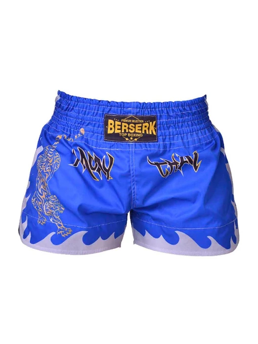 Шорты Berserk Sport модель MuayThaiFighterBlueSHRT Фото