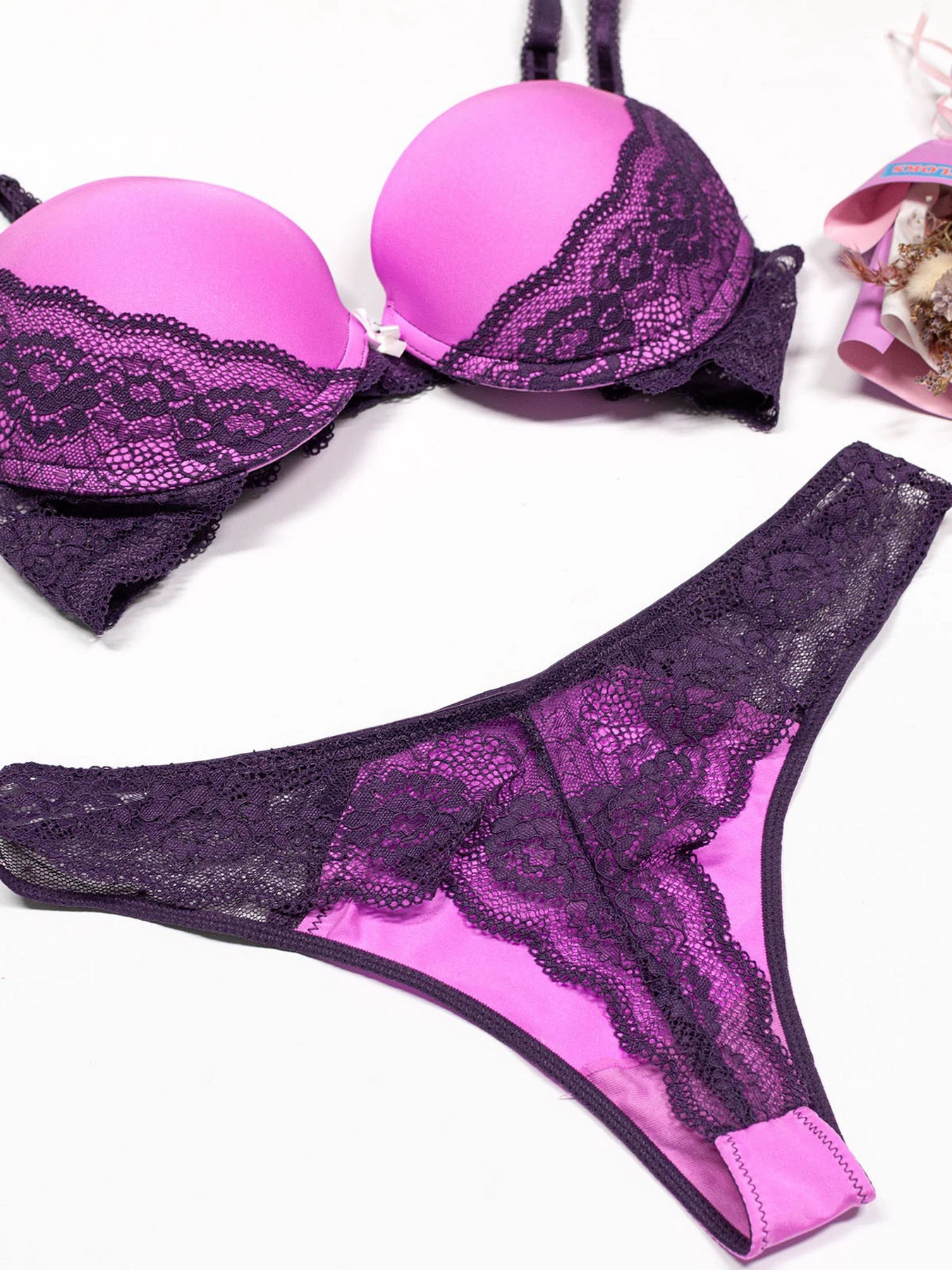 Нижня білизна ISSA Plus модель BL2-461_lilac Фото