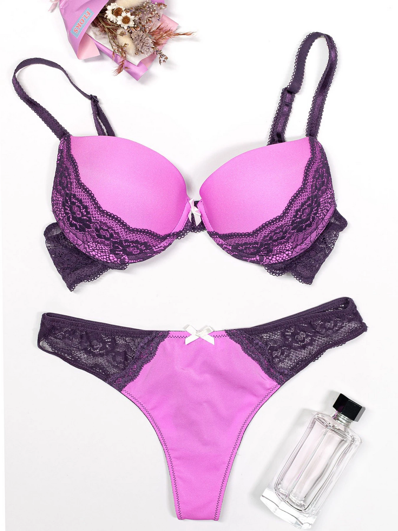Нижня білизна ISSA Plus модель BL2-461_lilac Фото