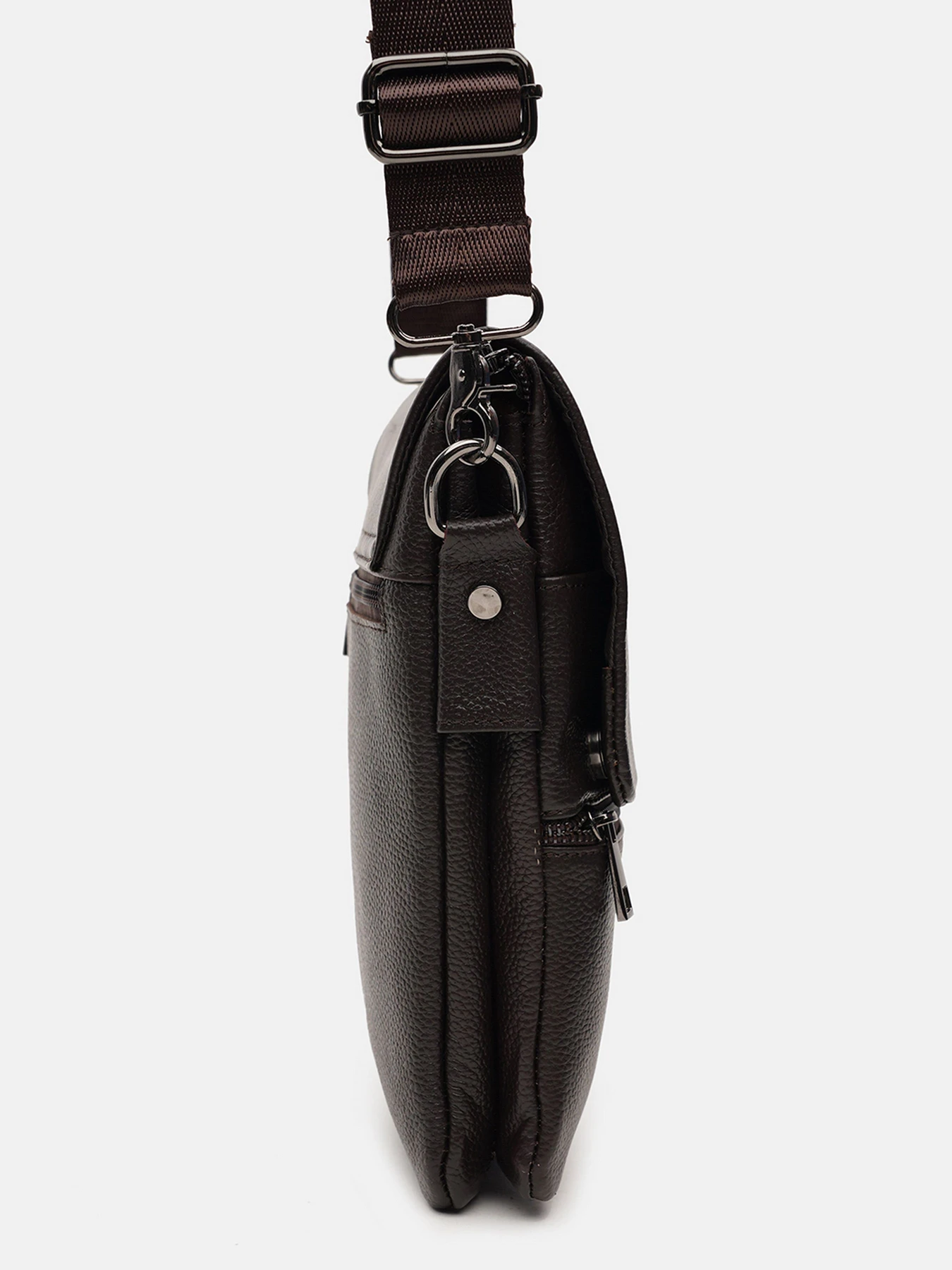 Сумки Borsa Leather модель k12056br-brown Фото