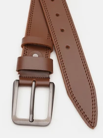 Ремені Borsa Leather модель V1FX30-brown Фото
