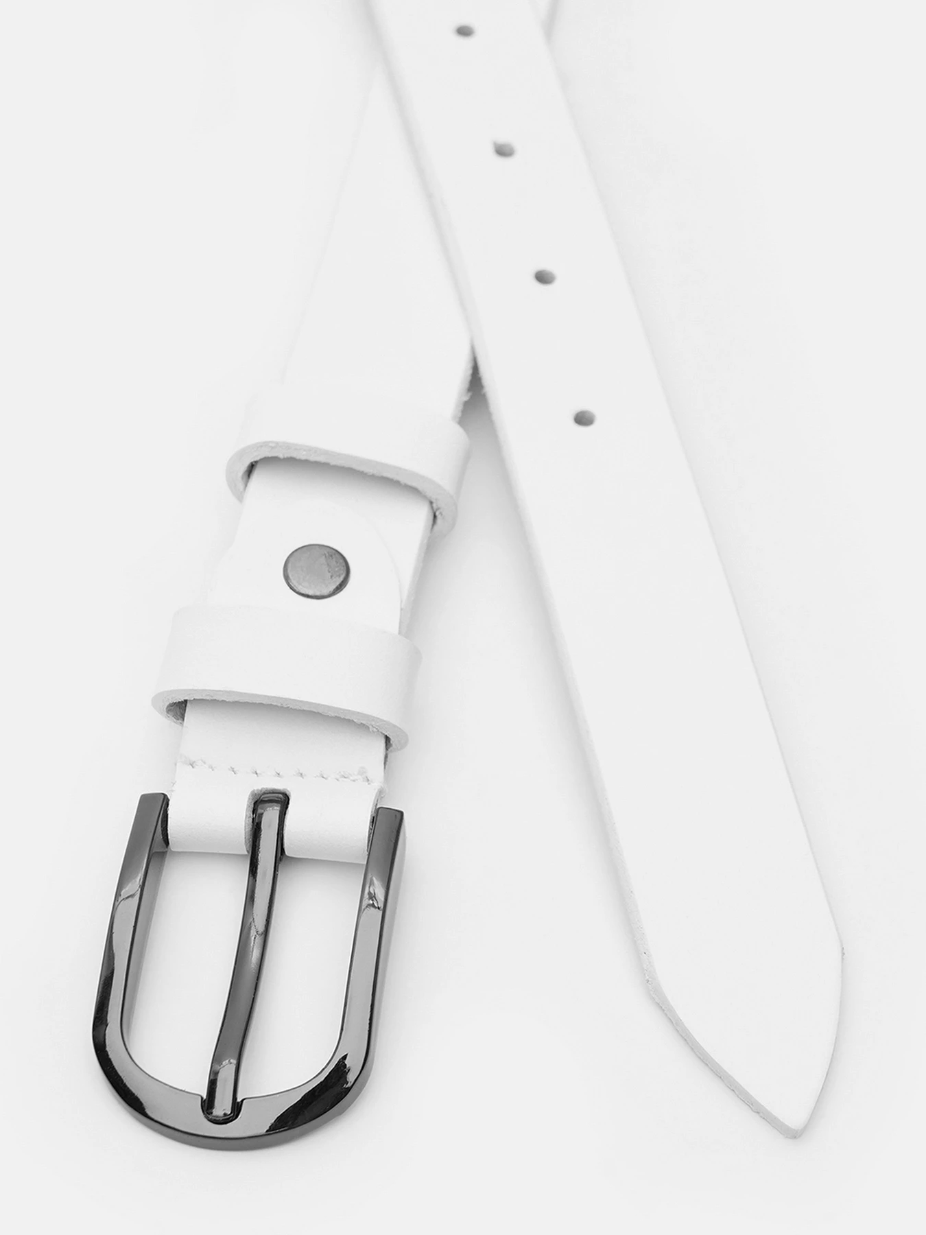 Ремни Borsa Leather модель V1FX32-white Фото