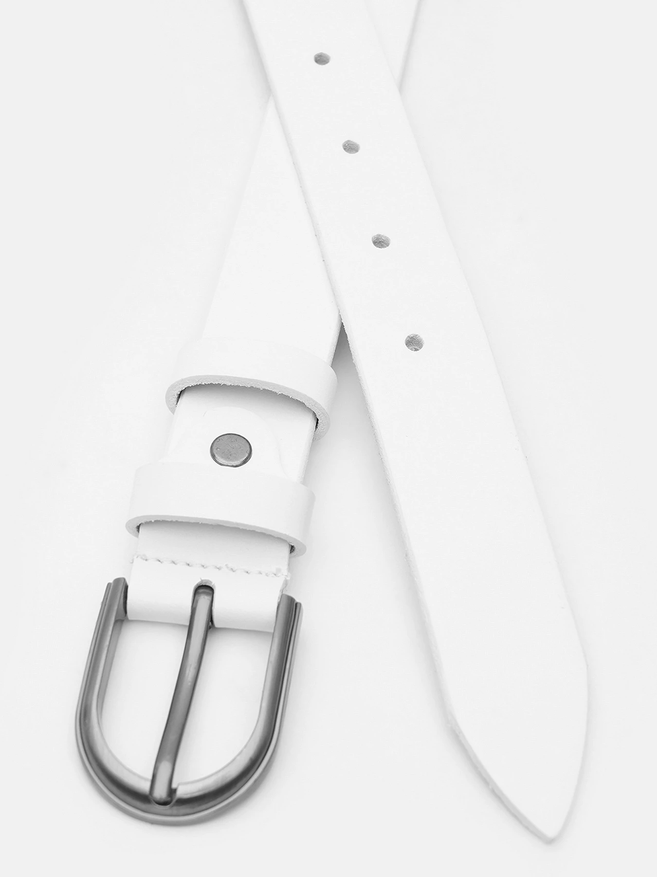Ремни Borsa Leather модель V1FX33-white Фото