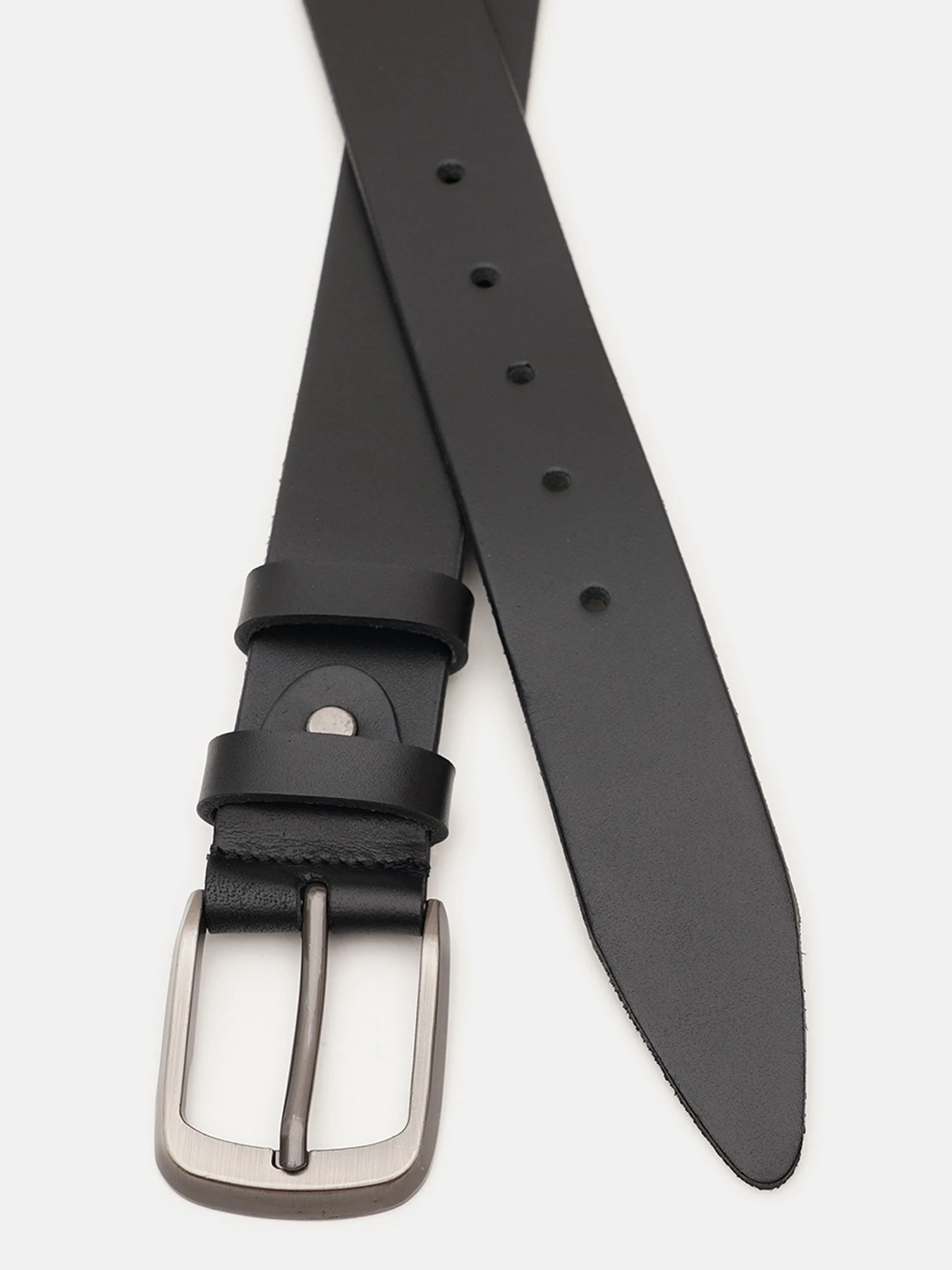 Ремені Borsa Leather модель V1115FX01-black Фото