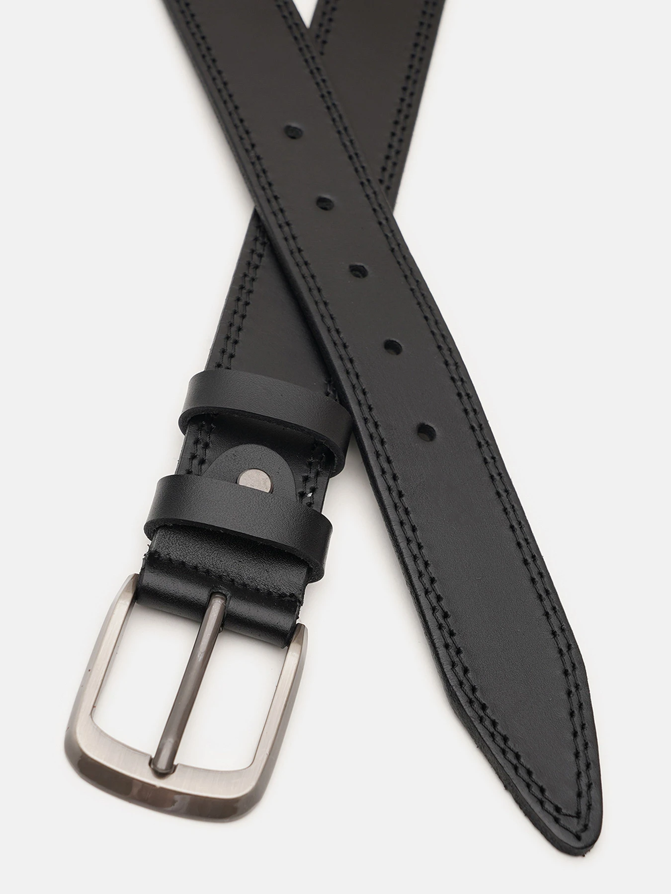 Ремни Borsa Leather модель V1115FX02-black Фото