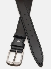 Ремені Borsa Leather модель V1125FX02-black Фото