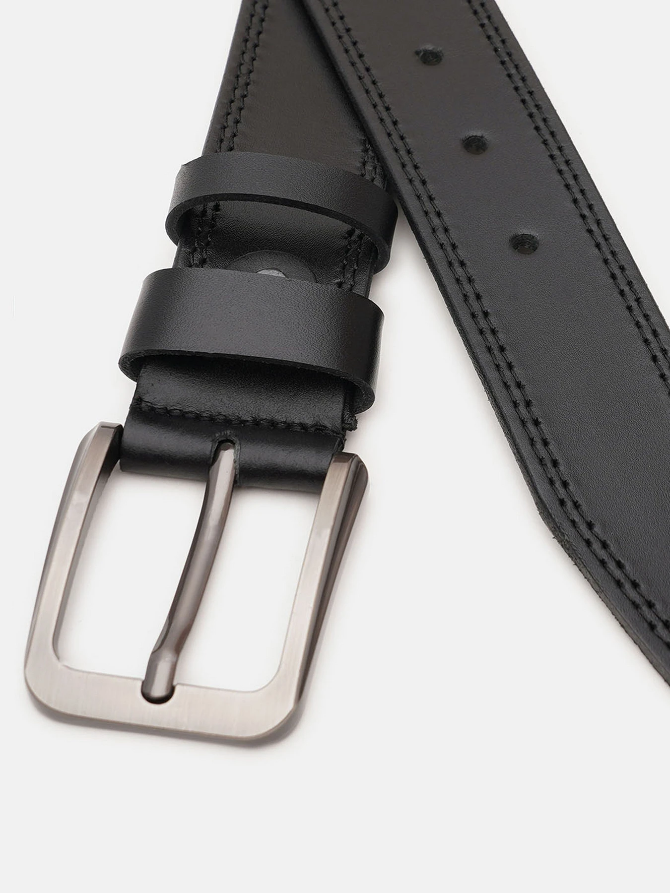 Ремені Borsa Leather модель V1115FX16-black Фото