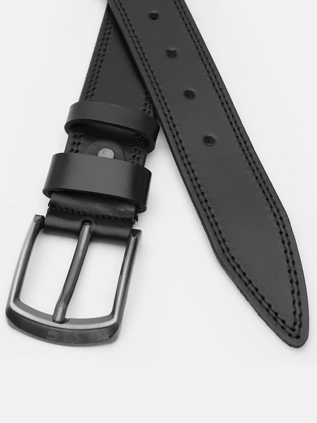 Ремені Borsa Leather модель V1115FX20-black Фото