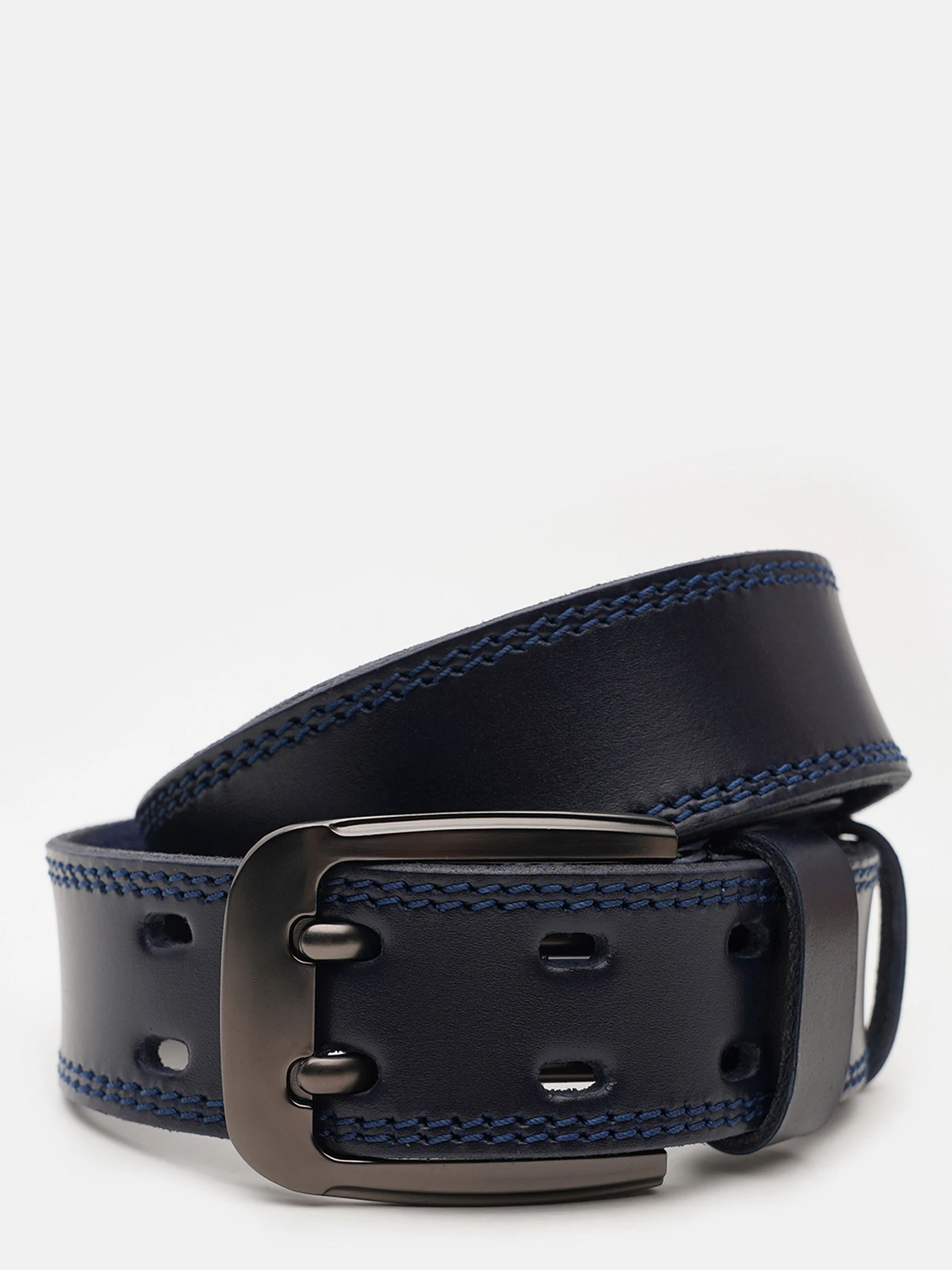 Ремни Borsa Leather модель V1115FX23-navy Фото
