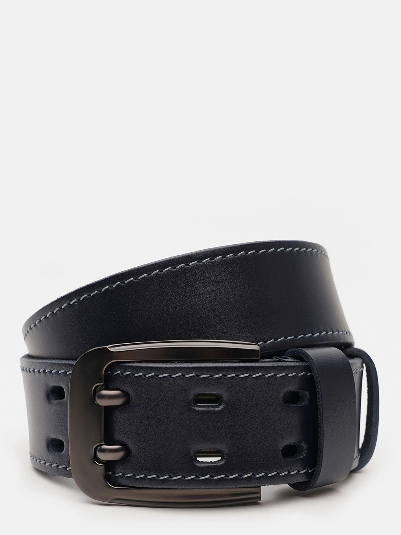 Ремені Borsa Leather модель V1115FX26-navy Фото