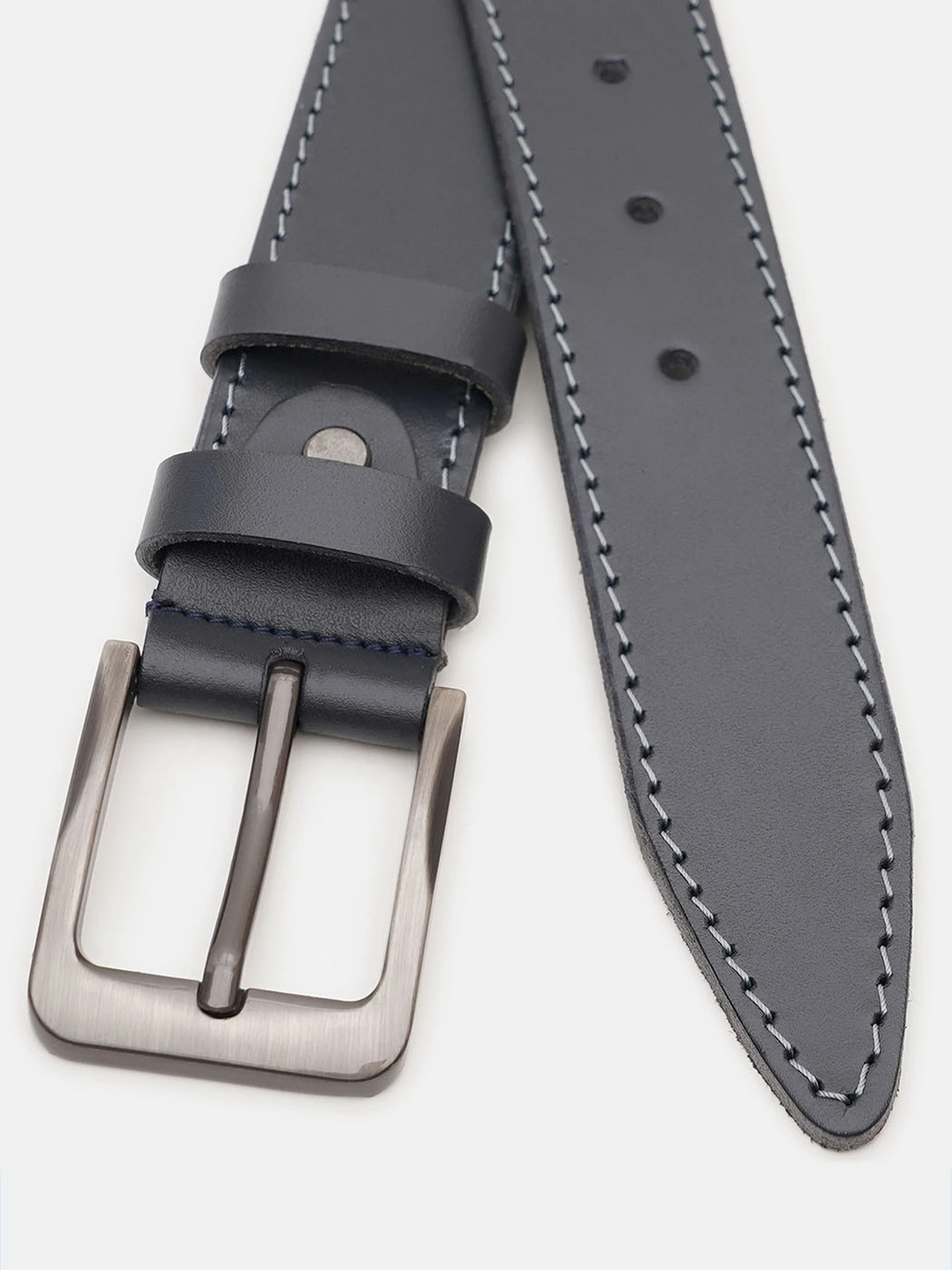 Ремені Borsa Leather модель V1115FX39-navy Фото