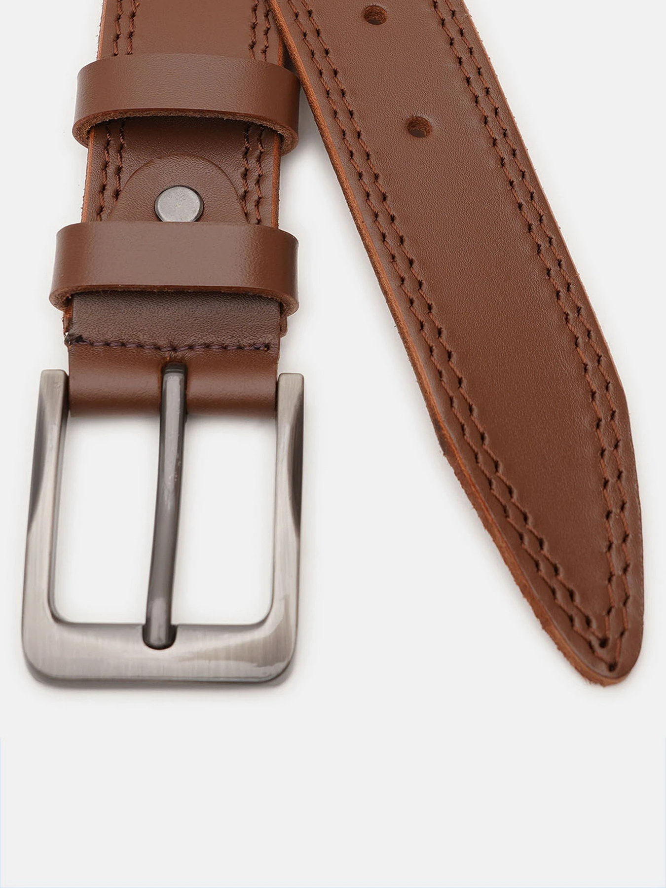 Ремені Borsa Leather модель V1115FX41-brown Фото