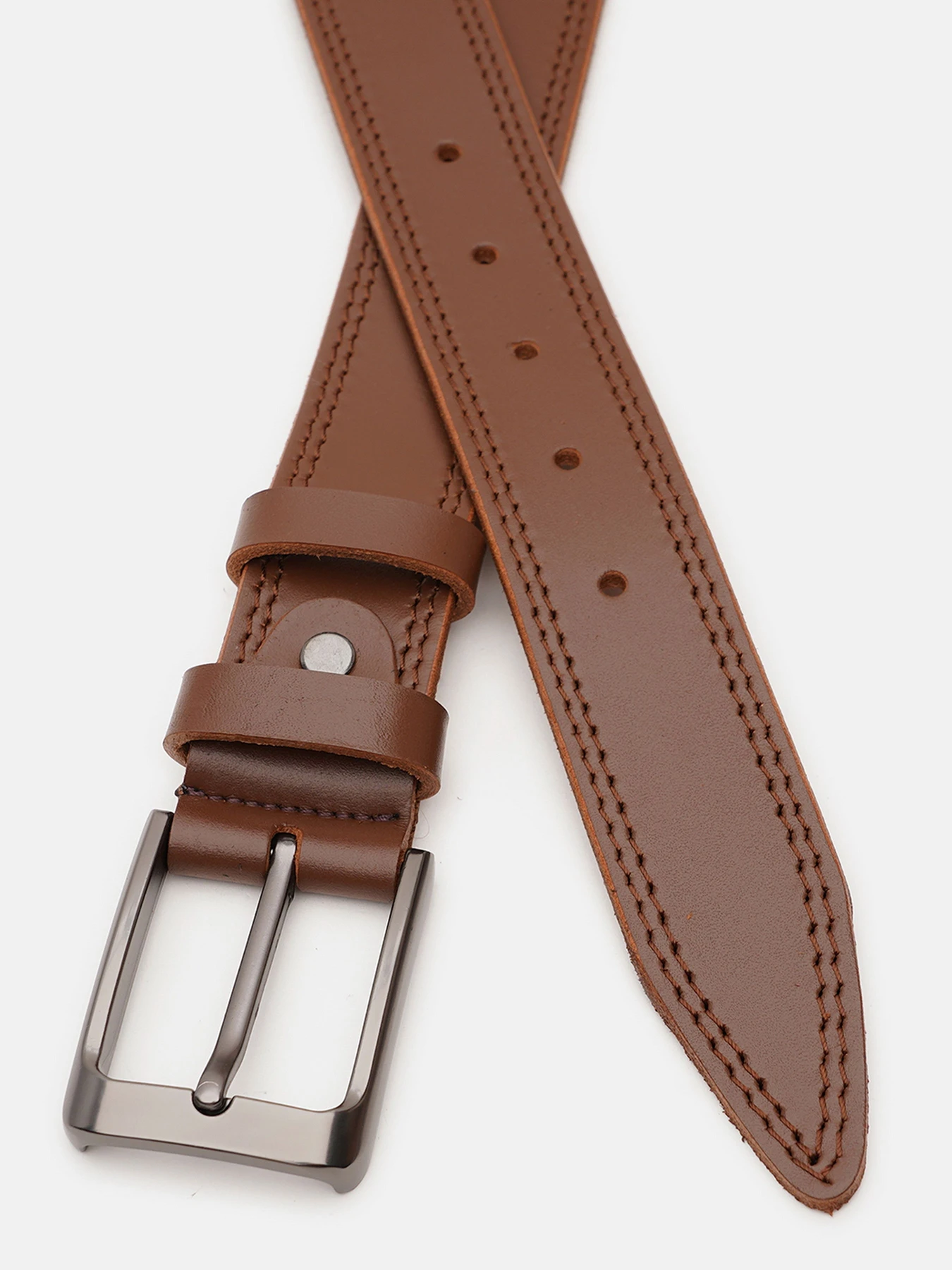 Ремни Borsa Leather модель V1115FX47-brown Фото