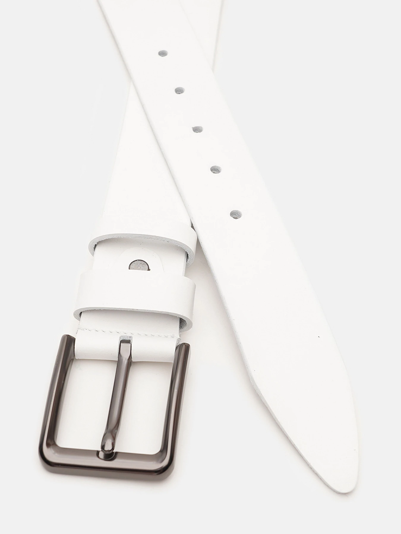Ремені Borsa Leather модель V1115FX54-white Фото