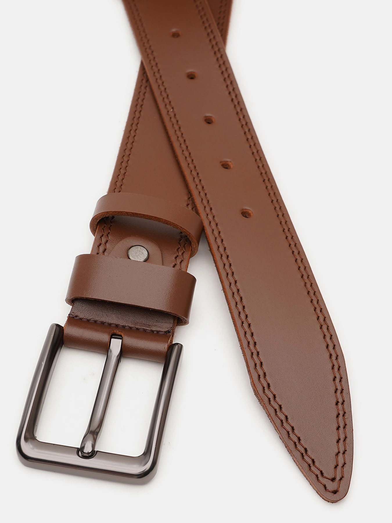 Ремені Borsa Leather модель V1115FX55-brown Фото