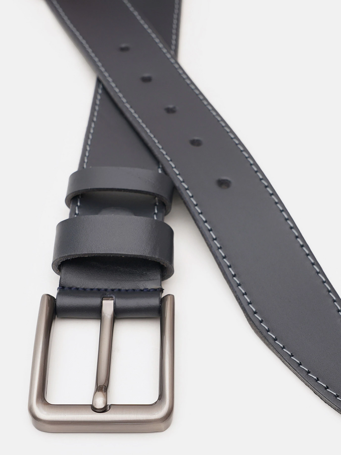 Ремни Borsa Leather модель V1115FX57-navy Фото
