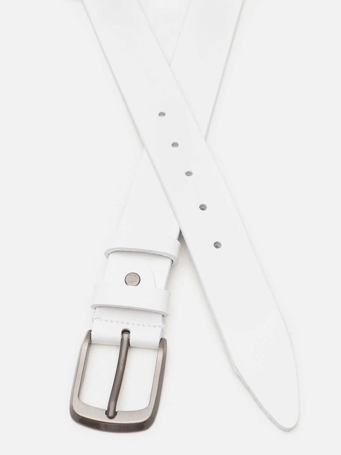 Ремені Borsa Leather модель V1125FX06-white Фото