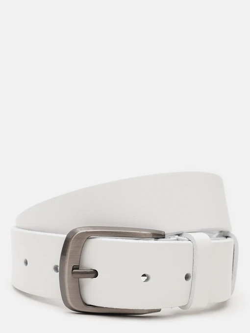 Ремни Borsa Leather модель V1125FX06-white Фото