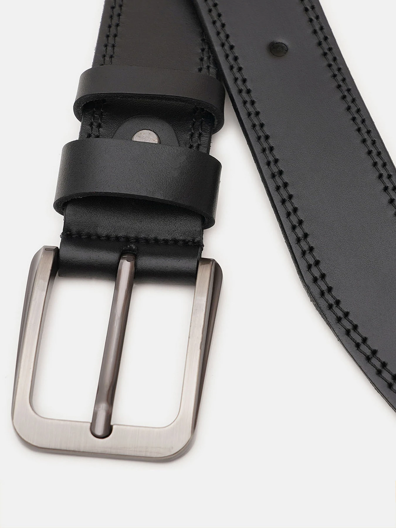 Ремені Borsa Leather модель V1125FX16-black Фото