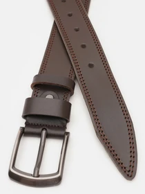 Ремені Borsa Leather модель V1125FX22-brown Фото