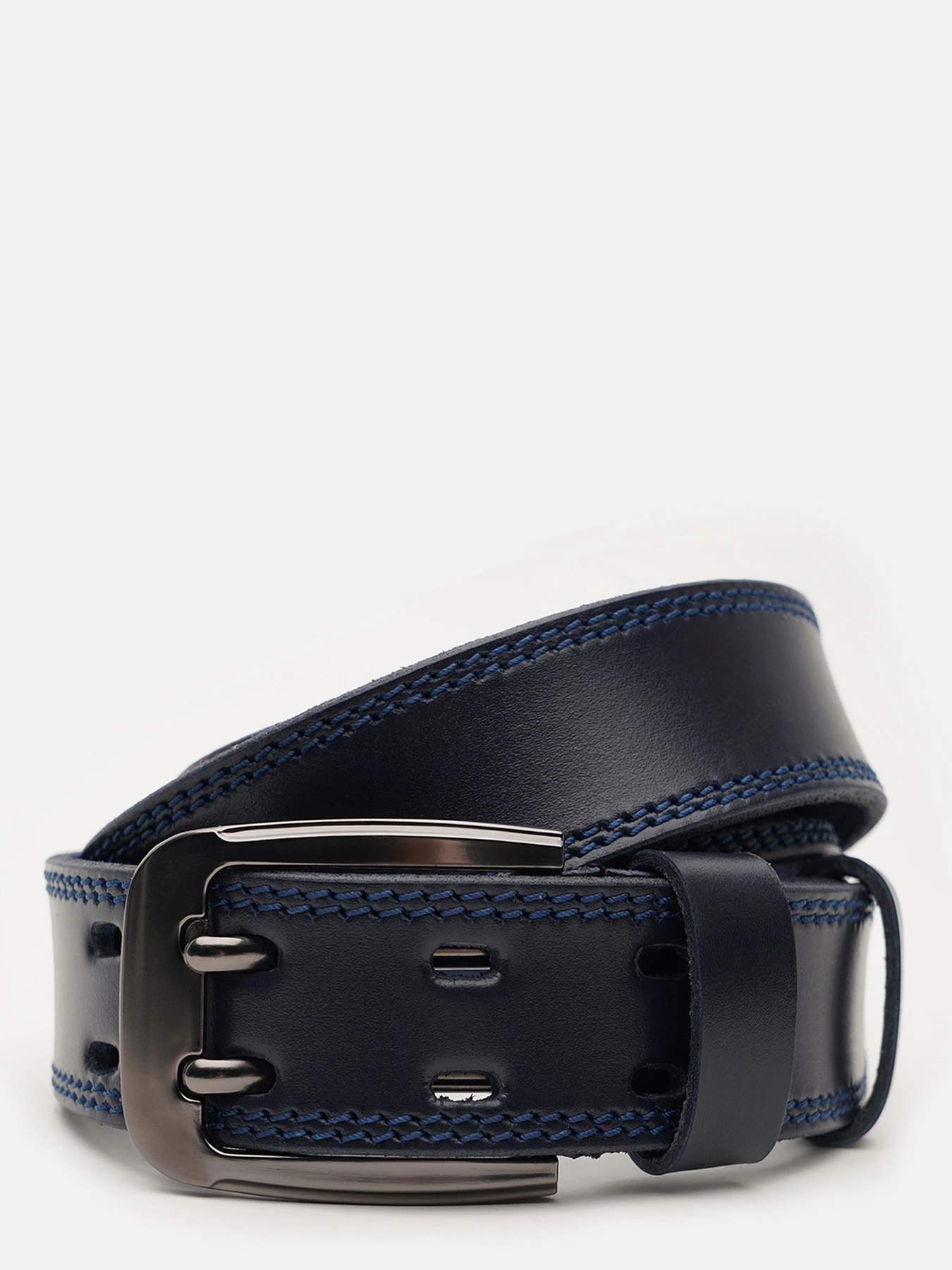 Ремені Borsa Leather модель V1125FX23-navy Фото
