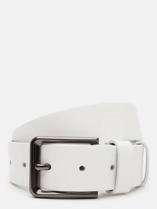 Ремни Borsa Leather модель V1125FX54-white Фото
