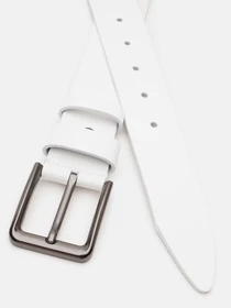 Ремені Borsa Leather модель V1125FX54-white Фото