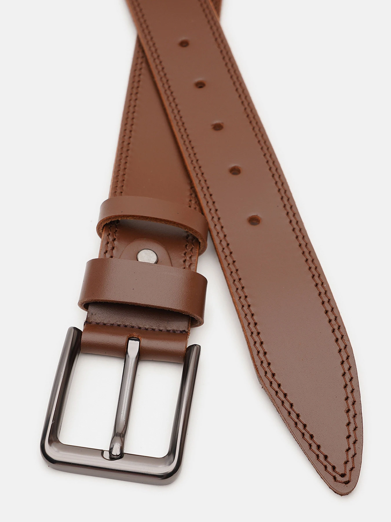 Ремни Borsa Leather модель V1125FX55-brown Фото