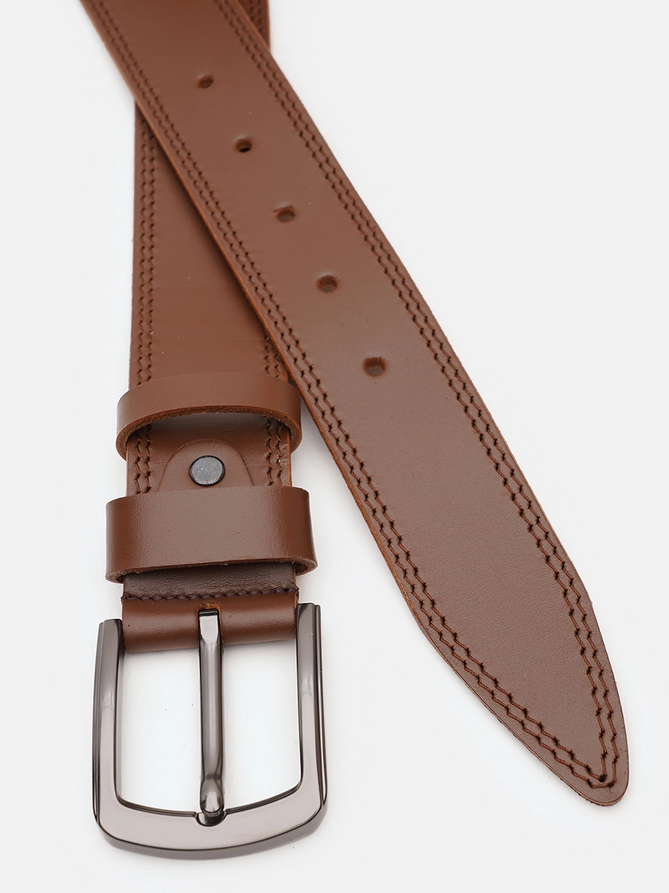 Ремни Borsa Leather модель V1125FX58-brown Фото
