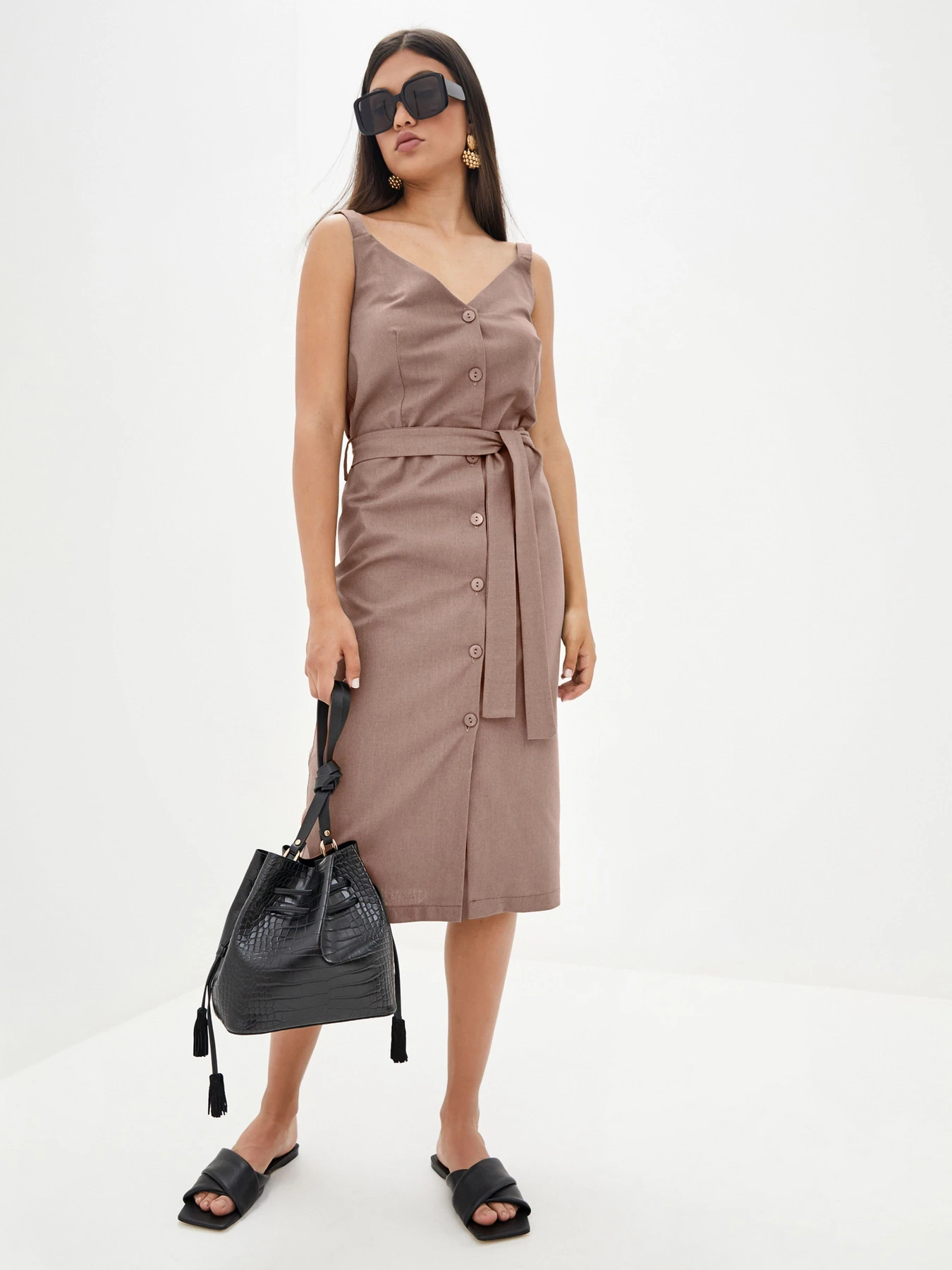 Платья ISSA Plus модель 10831_beige Платья ISSA Plus модель 10831_beige Фото