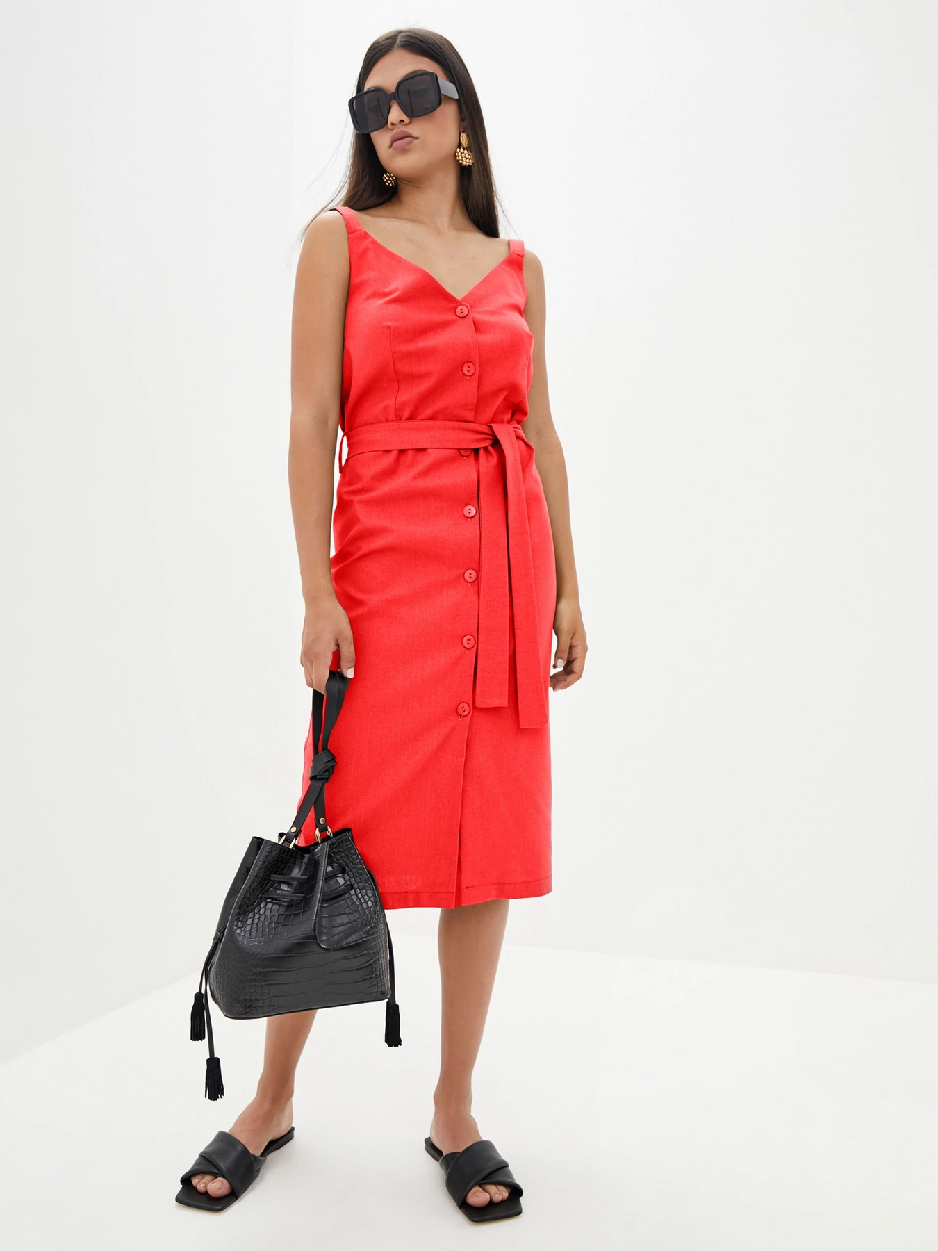 Платья ISSA Plus модель 10831_red Платья ISSA Plus модель 10831_red Фото