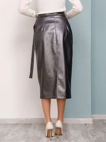 Юбки ISSA Plus модель 11278_grey Фото