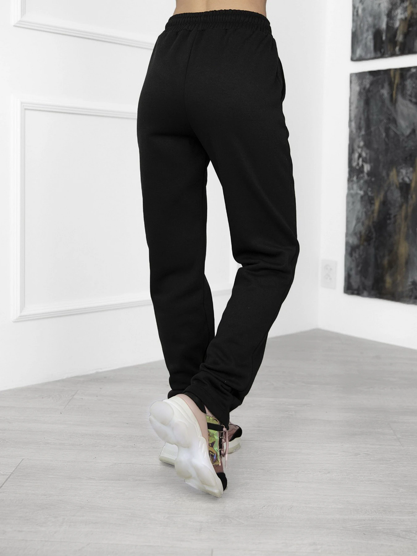Штани ISSA Plus модель 12255_black Фото