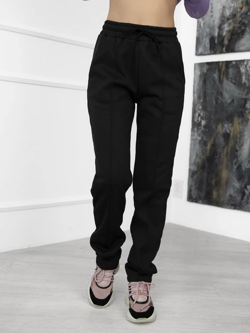 Брюки ISSA Plus модель 12255_black Фото