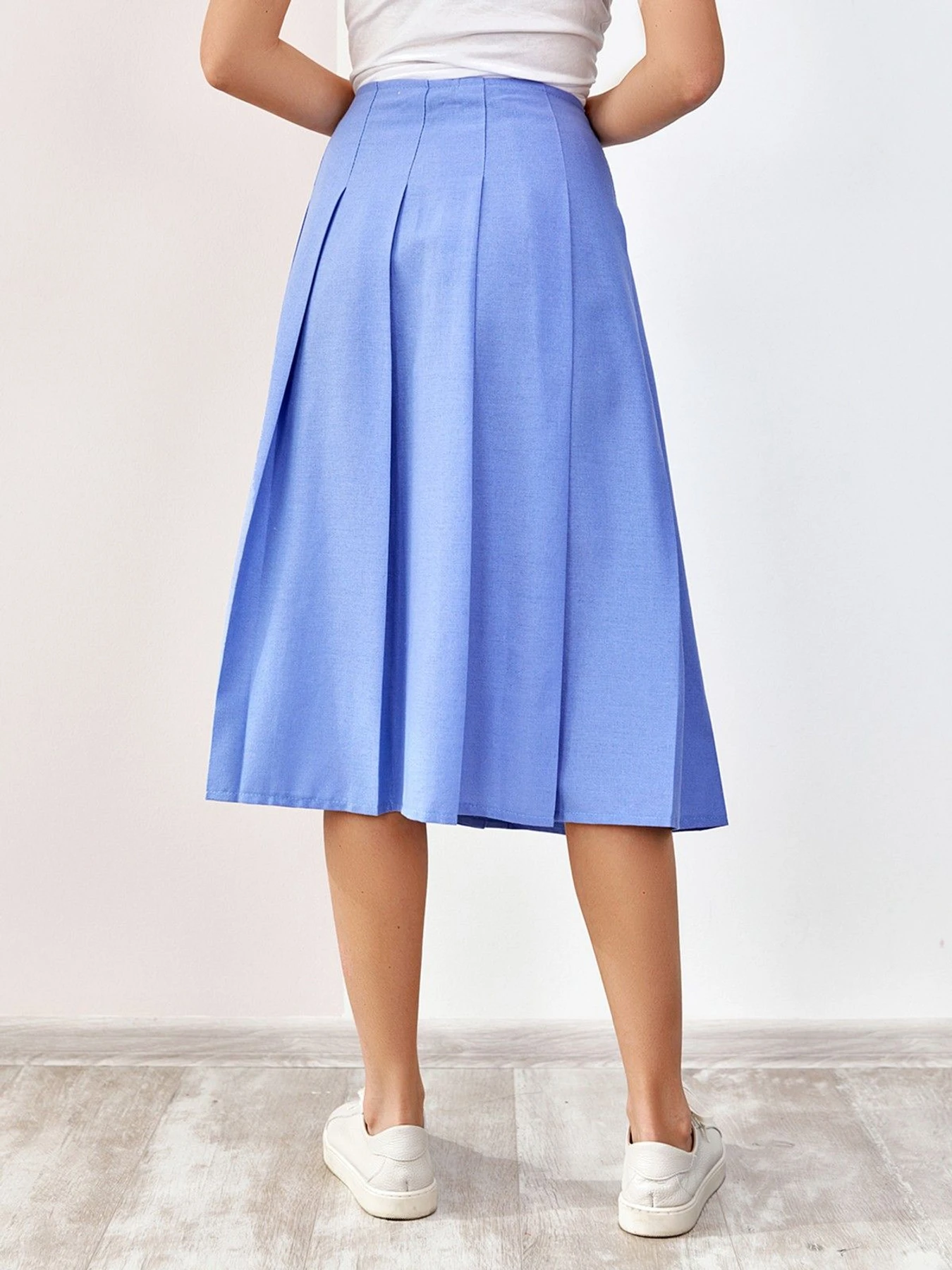 Юбки ISSA Plus модель SA-188_blue Фото