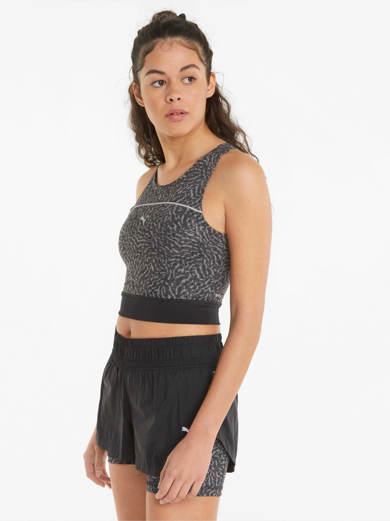 Футболки и поло PUMA Run High Shine Crop Tank W модель 521066 Футболки и поло PUMA Run High Shine Crop Tank W модель 521066 Фото