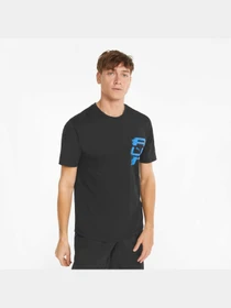 Футболки і поло PUMA Run Logo Ss Tee M модель 521401 Фото