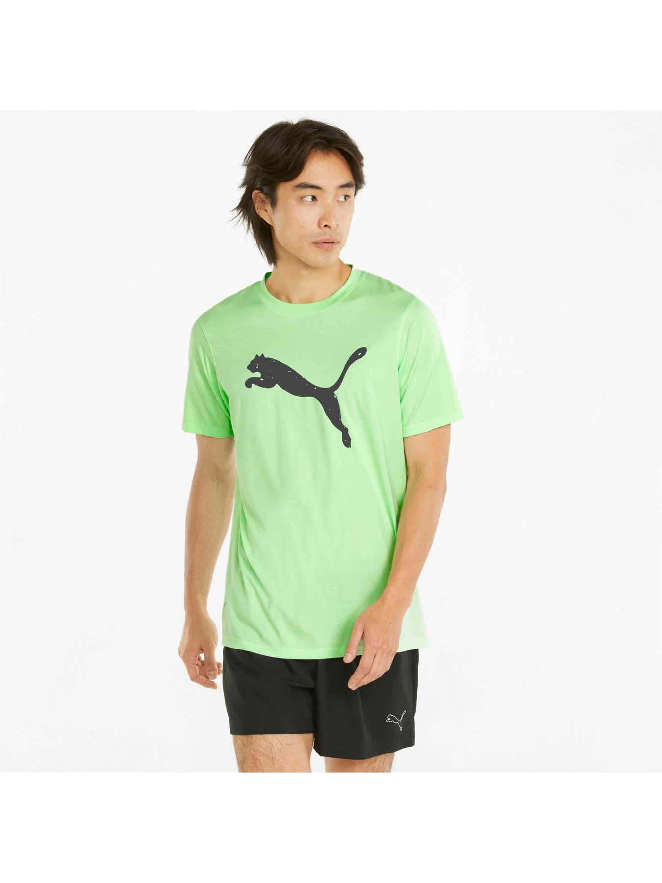 Футболки и поло PUMA Train Fav Heather Cat Ss Tee модель 520139 Фото