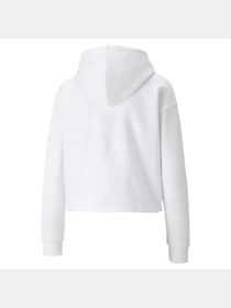 Худи и свитшоты PUMA Ess+ Cropped Metallic Hoodie модель 586891 Фото