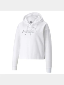 Худи и свитшоты PUMA Ess+ Cropped Metallic Hoodie модель 586891 Фото