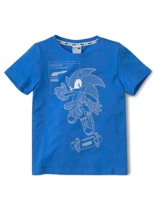 Футболки и поло PUMA x Sega Tee модель 597819 Фото